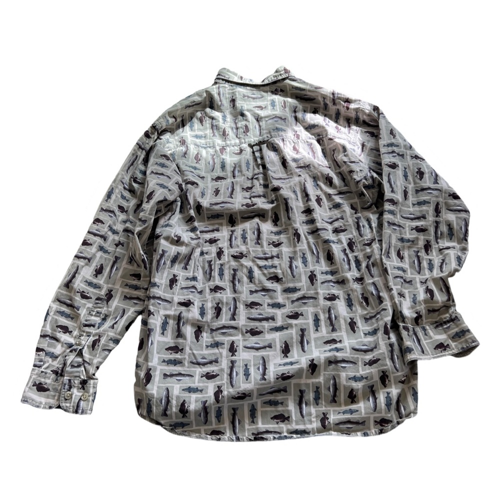 Columbia Fish Pattern Shirt - Picture 4 of 4
